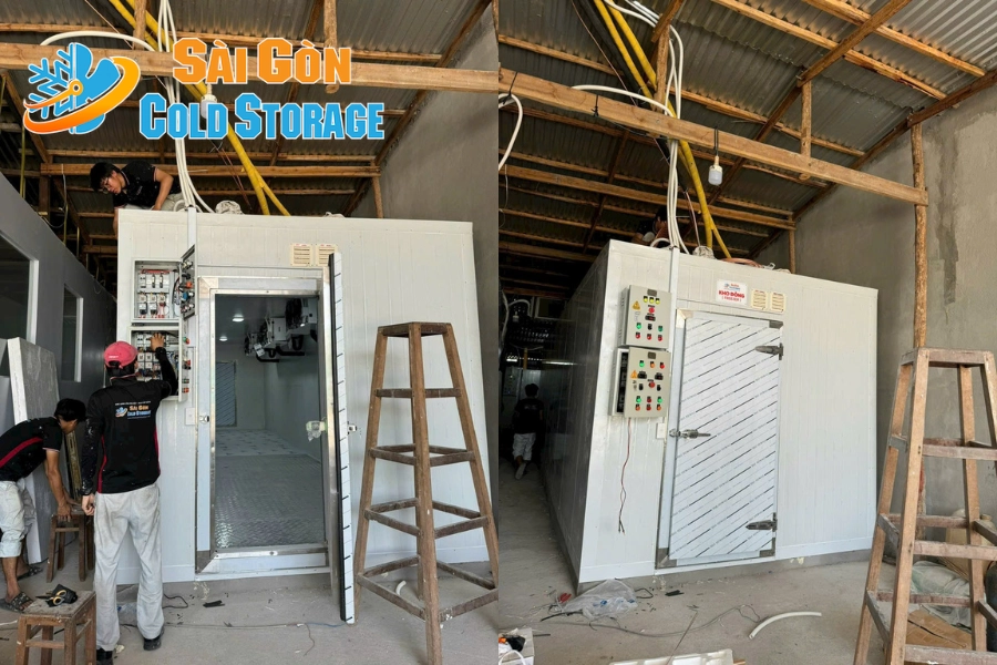 #Thi Công Kho Lạnh Thực Phẩm Tại Hồng Ngự Đồng Tháp