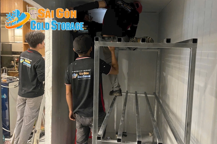 #Thi Công Kho Mát Trái Cây Nhập Khẩu Tại Quận Tân Bình