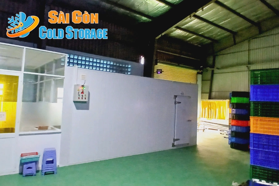 #Thi Công Kho Mát Thực Phẩm Tại Công Ty Maxinutri Quận Tân Bình