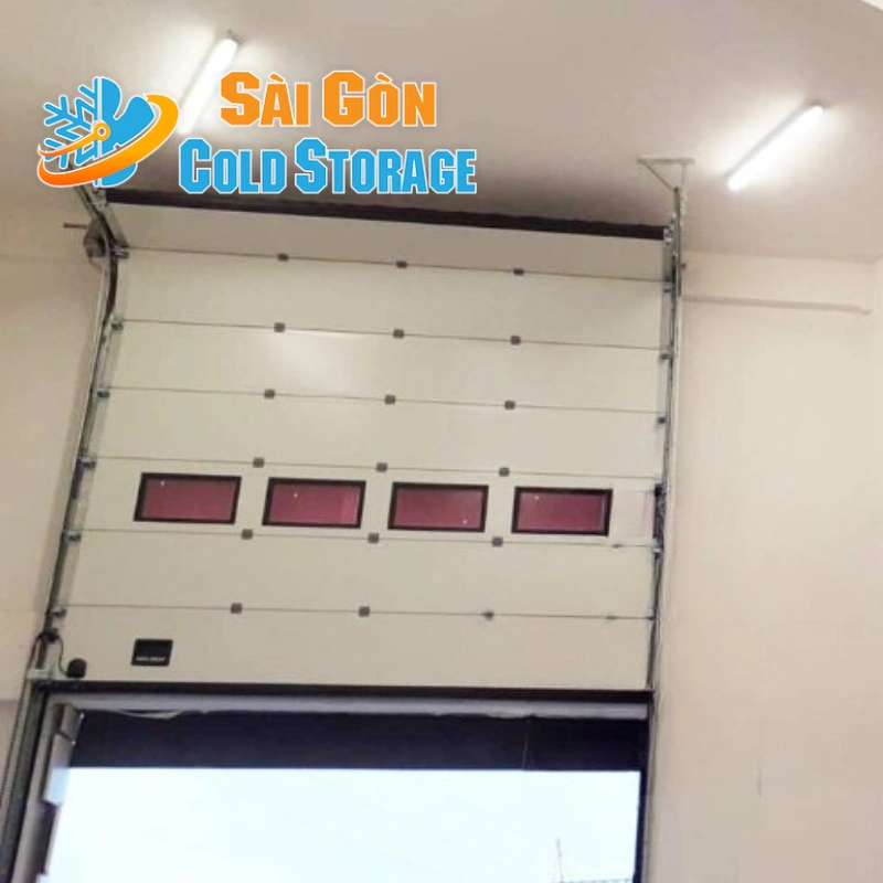 #Cửa Cuốn Trượt Trần - Kho Lạnh Sài Gòn